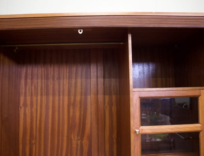 Mid Century Teak Wardrobe from Butilux, 1960s #1837 4