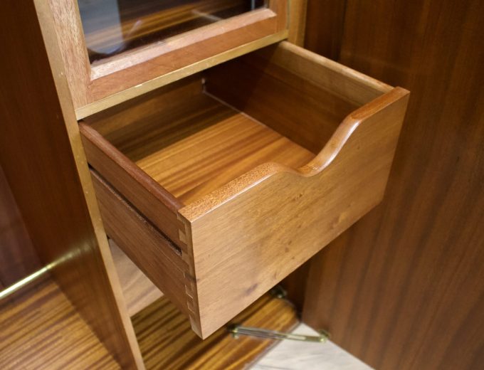 Mid Century Teak Wardrobe from Butilux, 1960s #1837 2