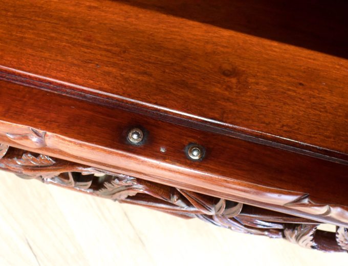 Antique Style Rosewood Chinese Style Sideboard, 1980s #1835 3