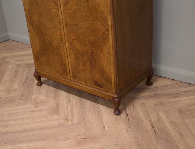 Walnut Art Deco Compactum Compact Wardrobe, 1930s #1844 7
