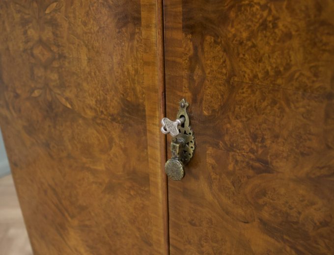 Walnut Art Deco Compactum Compact Wardrobe, 1930s #1848 5
