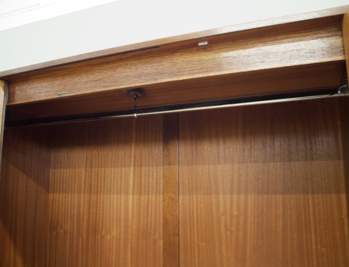 Mid Century Tola Triple Door Wardrobe from G Plan, 1960s #1843 1