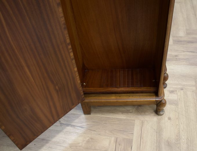 Vintage Art Deco Burr Walnut Wardrobe, 1930s #1842 0