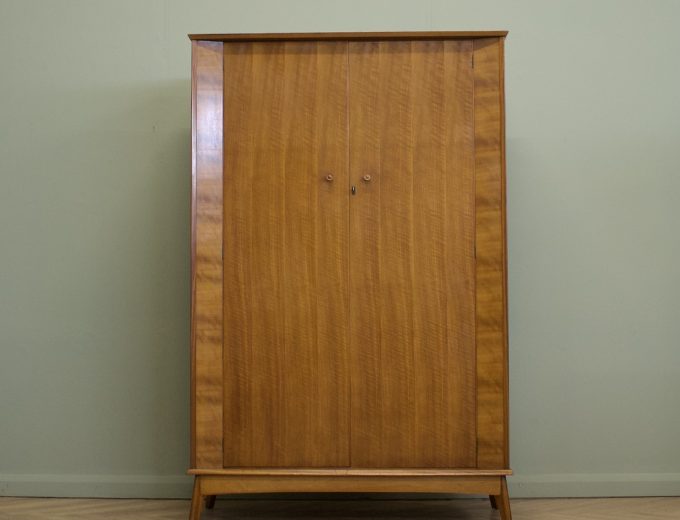 Mid Century Walnut Wardrobe from Alfred Cox Heals, 1960’s, #1856 8