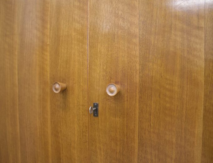 Mid Century Walnut Wardrobe from Alfred Cox Heals, 1960’s, #1856 5