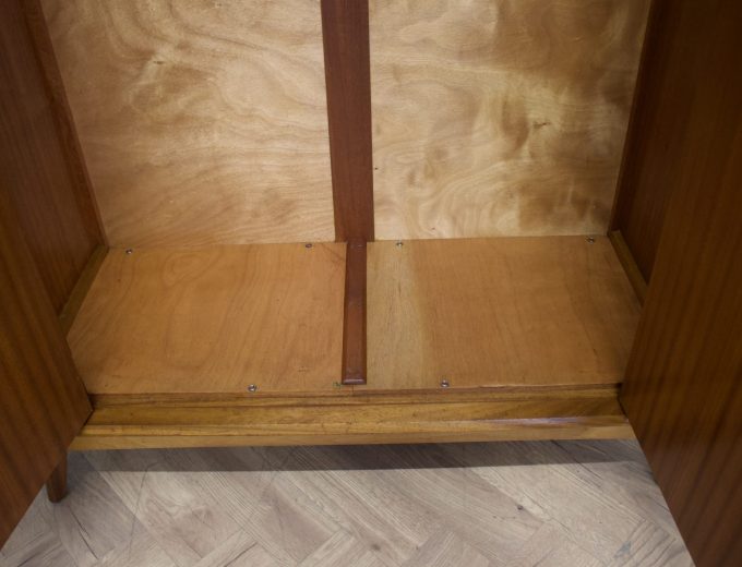 Mid Century Walnut Wardrobe from Alfred Cox Heals, 1960’s, #1856 2