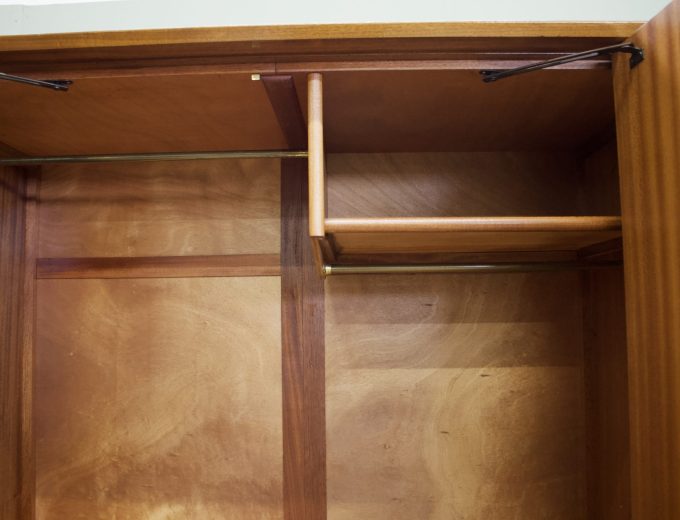 Mid Century Walnut Wardrobe from Alfred Cox Heals, 1960’s, #1856 1