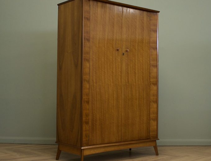 Mid Century Walnut Wardrobe from Alfred Cox Heals, 1960’s, #1856 0