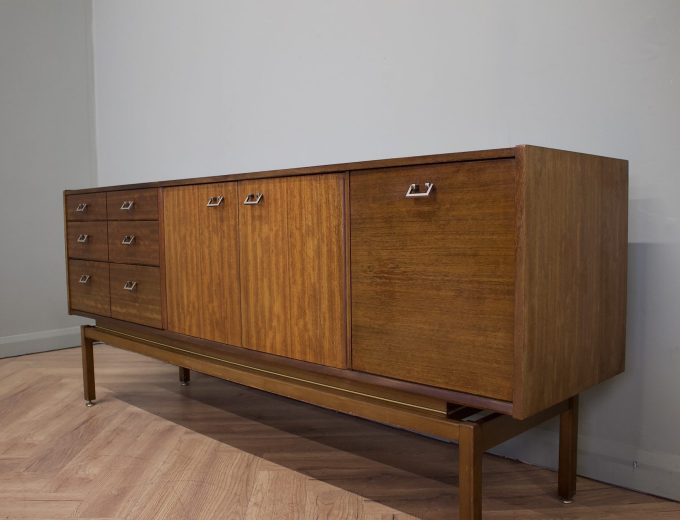 Mid Century Tola Sideboard from Nathan, 1960s #1854 10