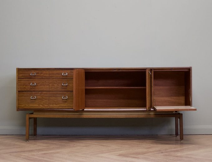 Mid Century Tola Sideboard from Nathan, 1960s #1854 8