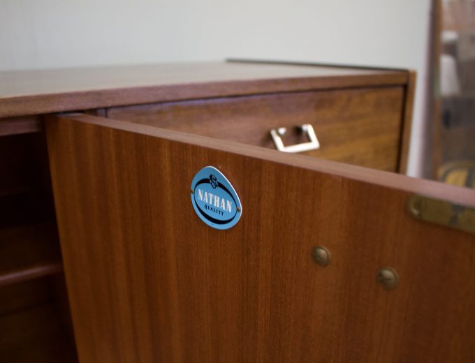 Mid Century Tola Sideboard from Nathan, 1960s #1854 6