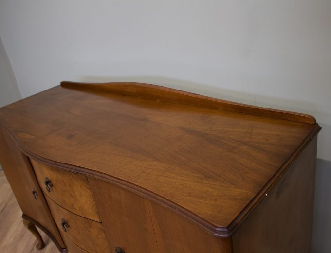 Vintage Walnut McIntosh Sideboard, 1950s #1863 7