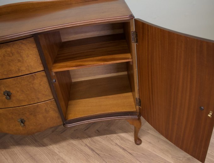 Vintage Walnut McIntosh Sideboard, 1950s #1863 4
