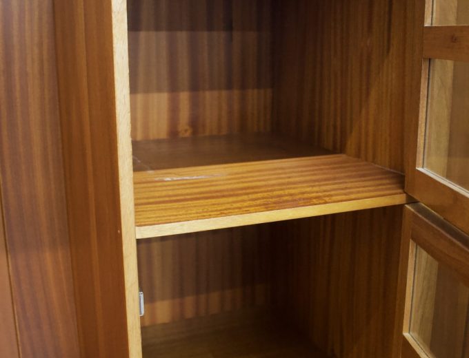 Mid Century Teak Double Door Wardrobe from Butilux, 1960s #1868 2 of 2 3
