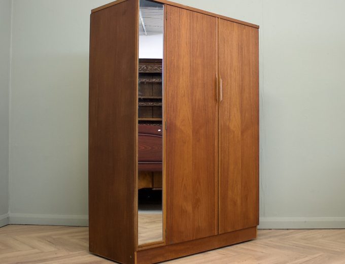 Mid Century Teak Wardrobe from Austinsuite, 1960s #1869 0