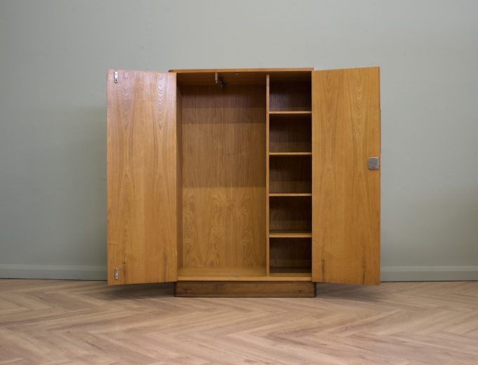 Oak Art Deco Compactum Compact Wardrobe, 1930s #1870 3