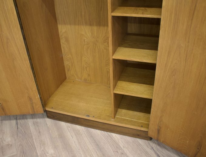 Oak Art Deco Compactum Compact Wardrobe, 1930s #1870 2