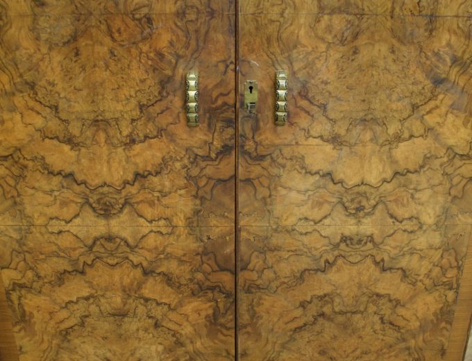 Walnut Art Deco Compactum Compact Wardrobe, 1930s #1872 6