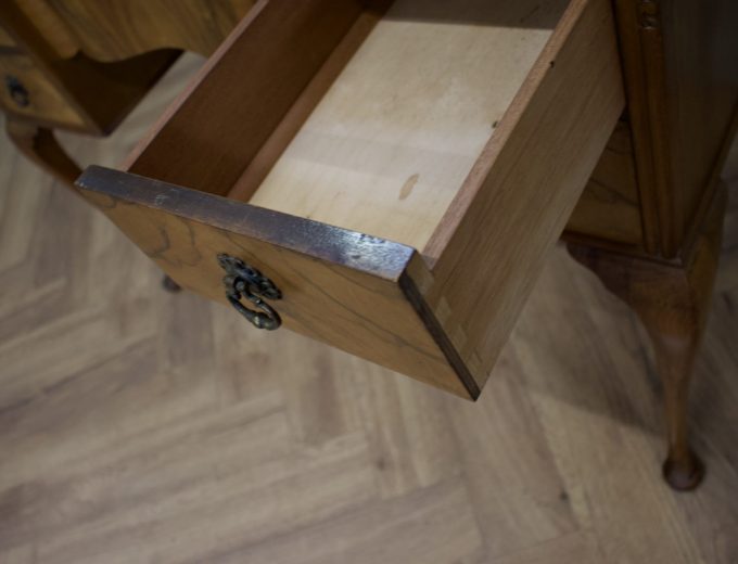 Art Deco Walnut Dressing Table, 1930s #1874 5