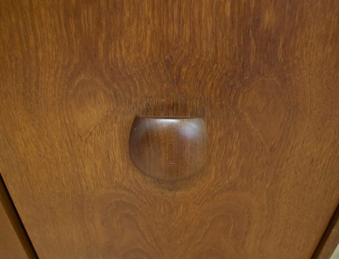 Mid Century Teak Triple Door Wardrobe from Elliots of Newbury, 1960s #1881 5