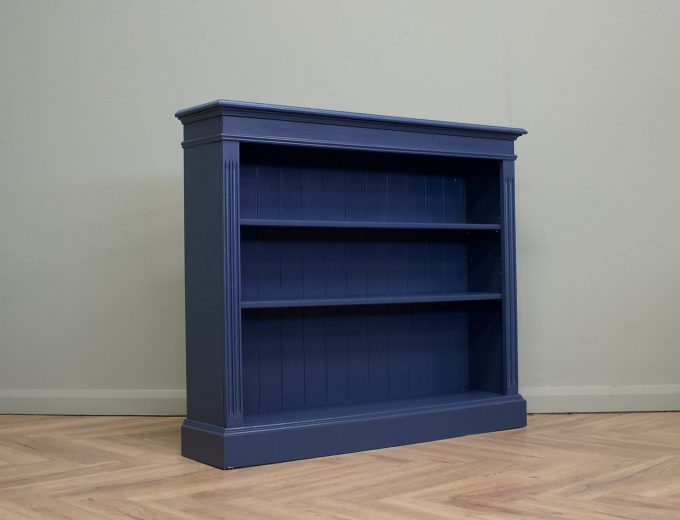 Vintage Pine Painted Bookcase, Late 20th Century #1882 0