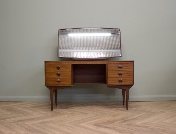Mid Century Teak Dressing Table or Desk from Butilux, 1960s #1885 5