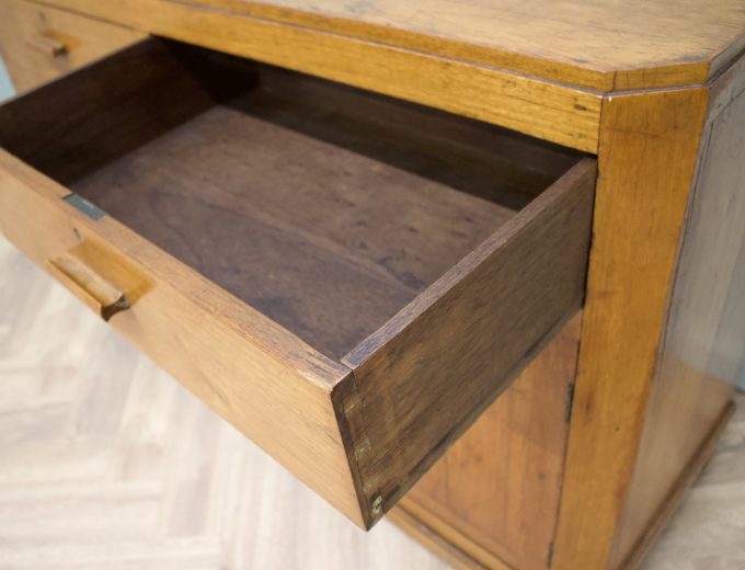 Vintage Oak Art Deco Sideboard, 1930s #1886 3