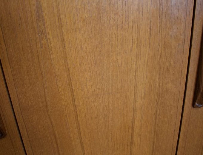 Mid Century Teak Fresco Triple Door Wardrobe from G Plan, 1960s #2167 5