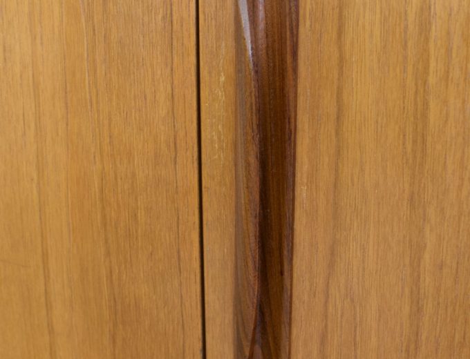 Mid Century Teak Fresco Triple Door Wardrobe from G Plan, 1960s #2167 4