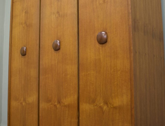 Mid Century Teak Wardrobe from Elliots of Newbury, 1960s #2185 2 of 2 6
