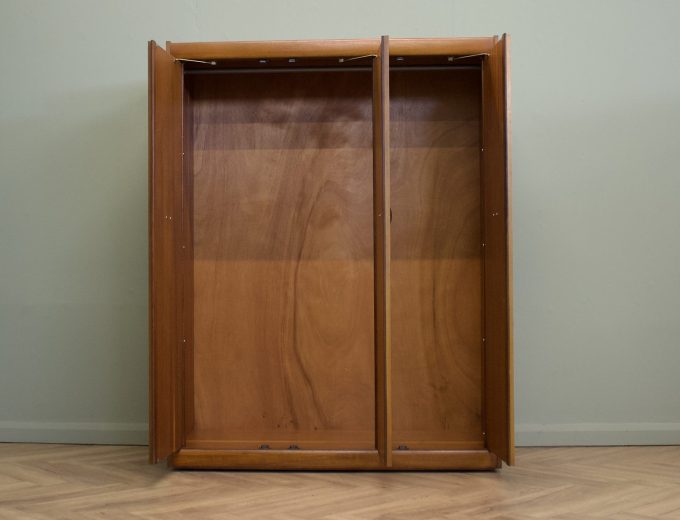 Mid Century Teak Wardrobe from Elliots of Newbury, 1960s #2185 2 of 2 3