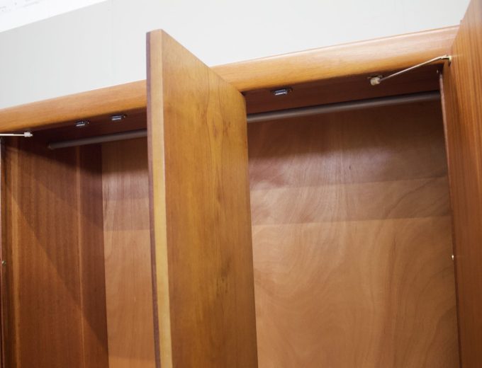 Mid Century Teak Wardrobe from Elliots of Newbury, 1960s #2185 2 of 2 1
