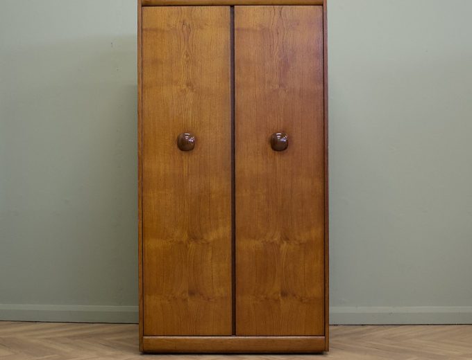 Mid Century Teak Wardrobe from Elliots of Newbury, 1960s #2186 1 of 2 0