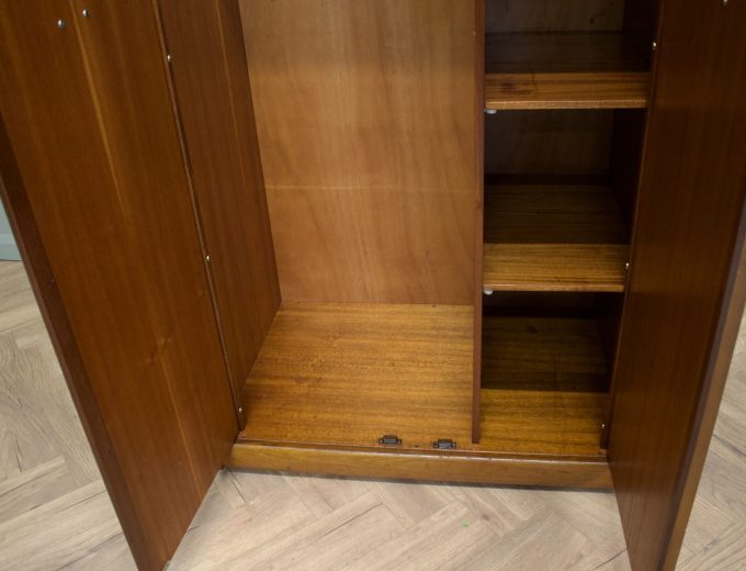 Mid Century Teak Wardrobe from Elliots of Newbury, 1960s #2186 1 of 2 2