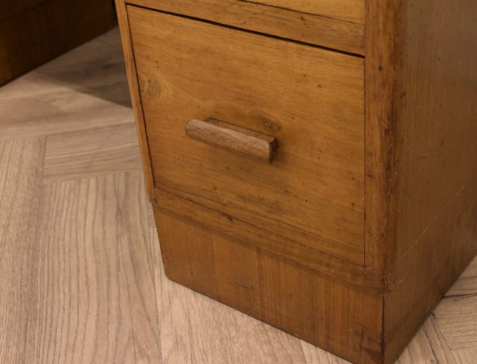 Art Deco Oak Dressing Table, 1940s #2176 6