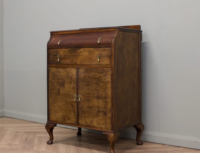 Vintage Georgian Style Tallboy Cabinet, 1930s #2190 9