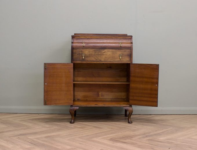 Vintage Georgian Style Tallboy Cabinet, 1930s #2190 8