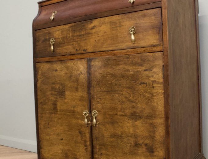 Vintage Georgian Style Tallboy Cabinet, 1930s #2190 1