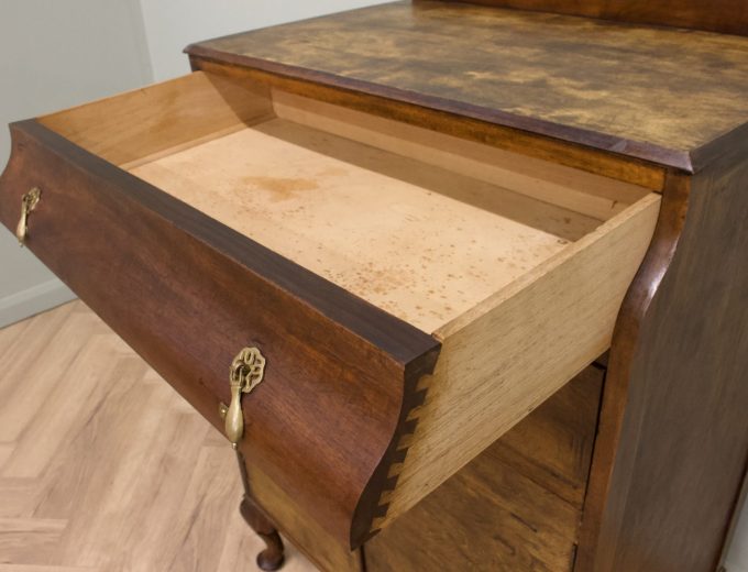 Vintage Georgian Style Tallboy Cabinet, 1930s #2190 6