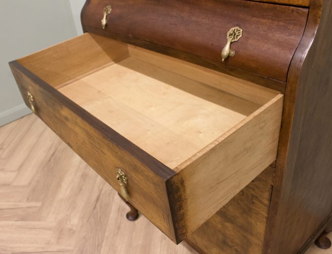Vintage Georgian Style Tallboy Cabinet, 1930s #2190 5