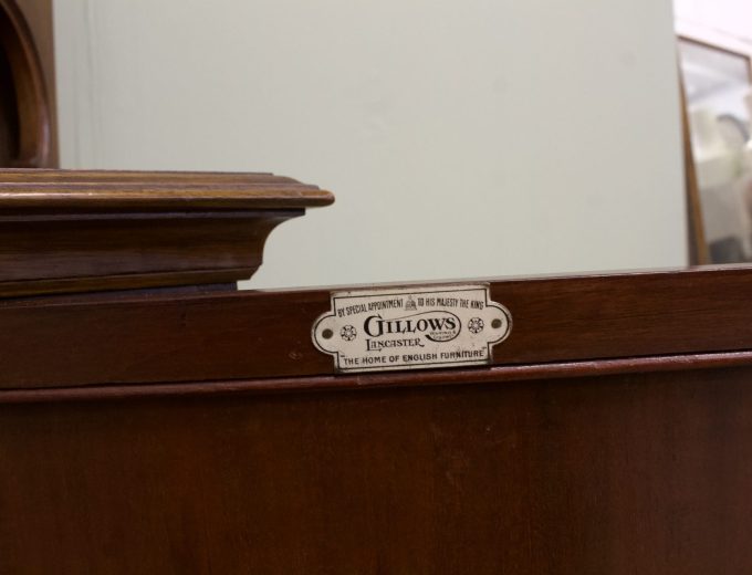 Antique Edwardian Mahogany Glazed Display Cabinet from Waring and Gillow #2162 4