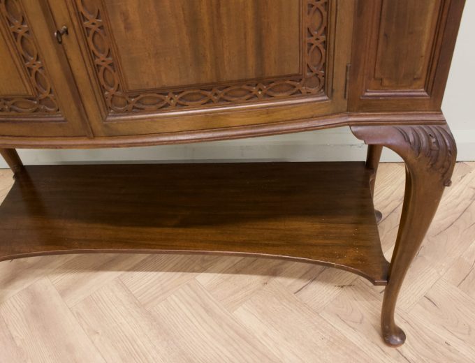 Antique Edwardian Mahogany Glazed Display Cabinet from Waring and Gillow #2162 2