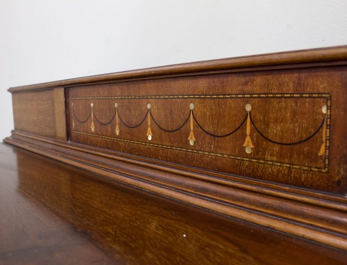 Edwardian Walnut Tallboy Cabinet Chest, 1910s #2192 9